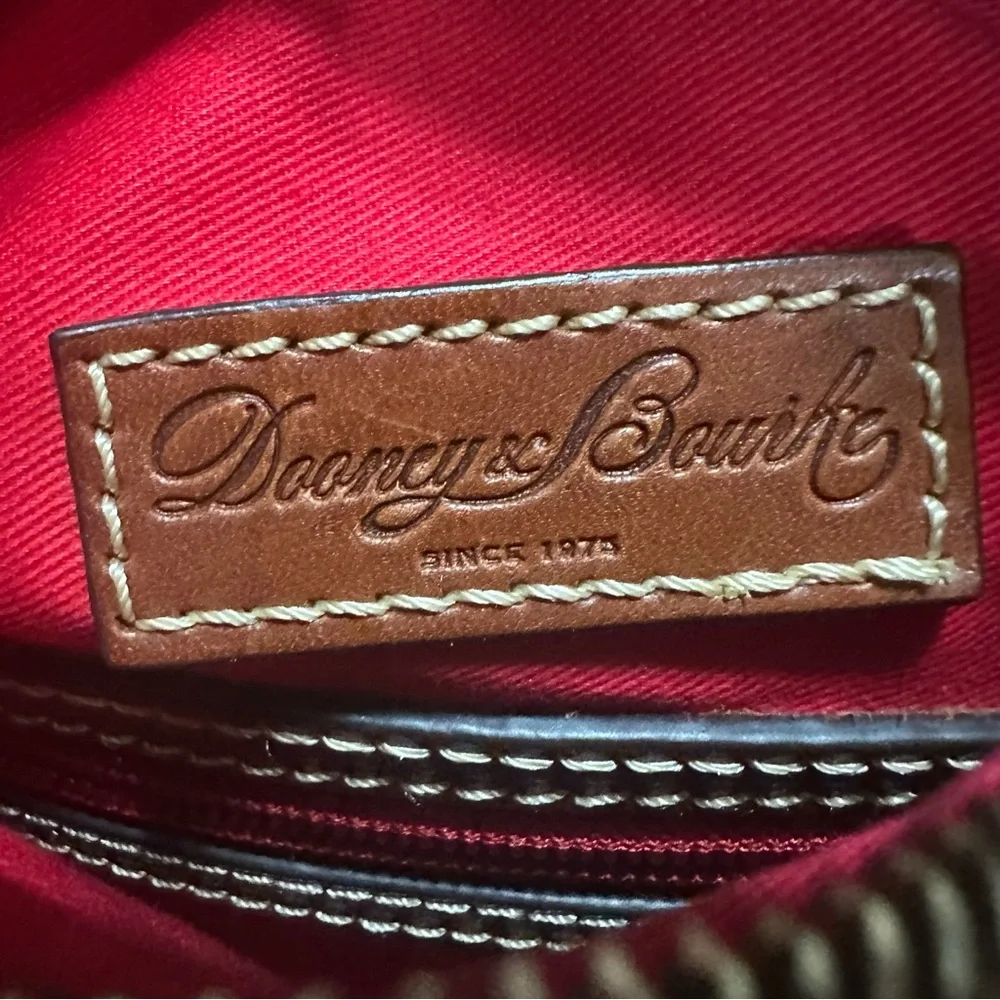 Dooney & Bourke Gray Pebble Grain Leather Paige Sac‎ Hobo Bag